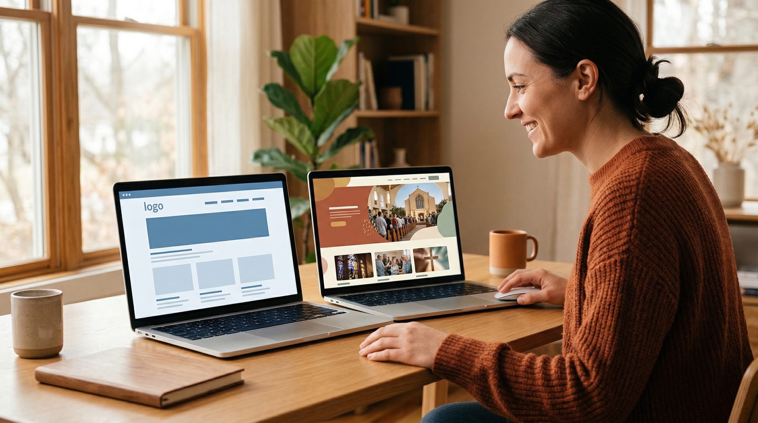 church website builder free vs paid featured