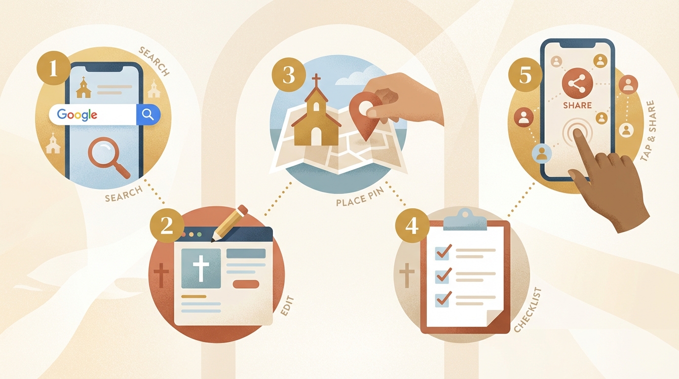 Five steps to fix church website SEO this week